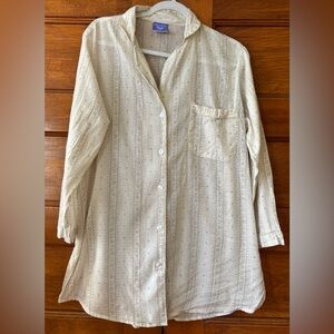 Pine Cone Hill Button Down Pajama Top